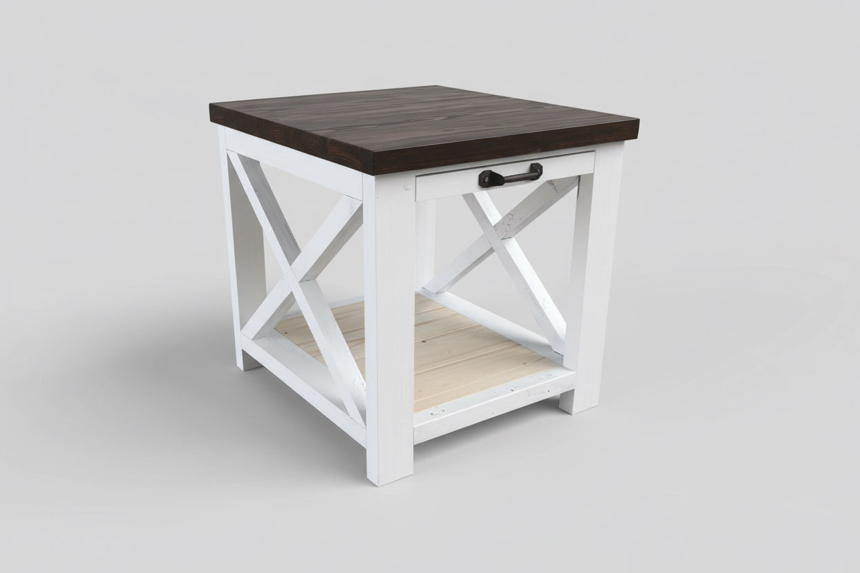 Farmhouse End Table