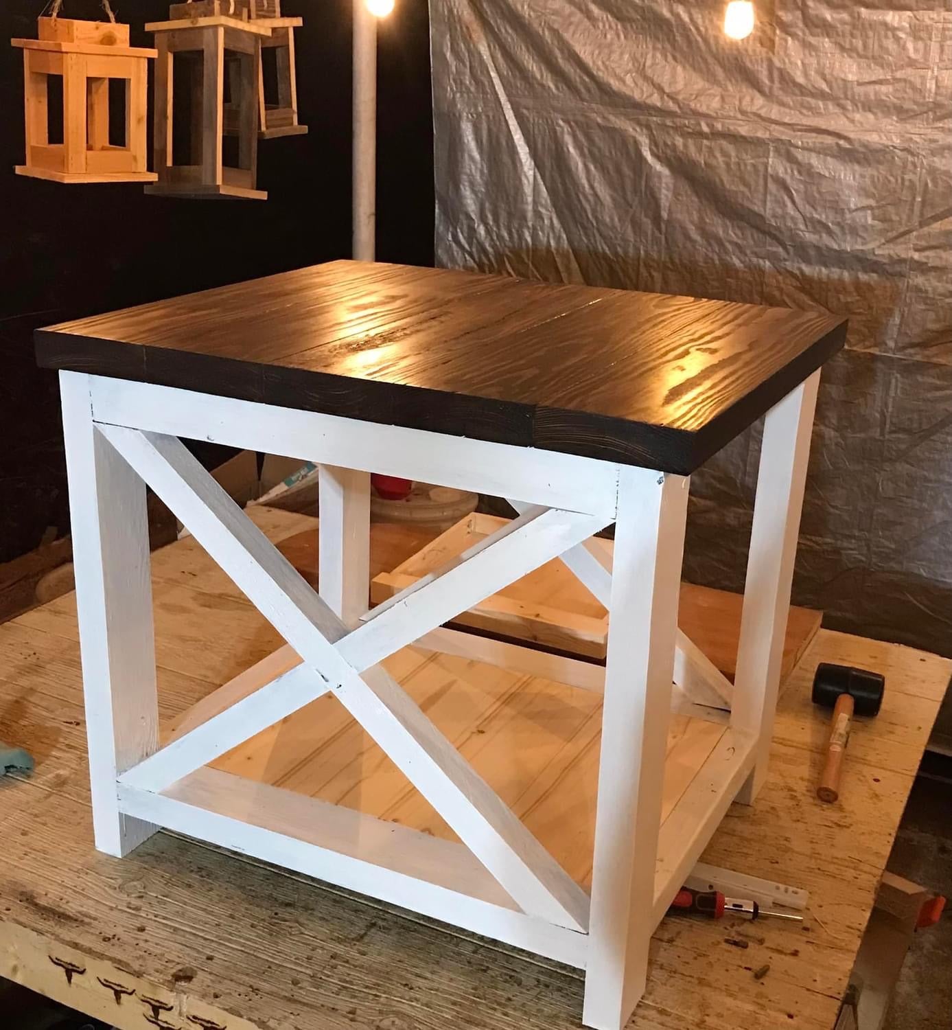 Farmhouse End Table