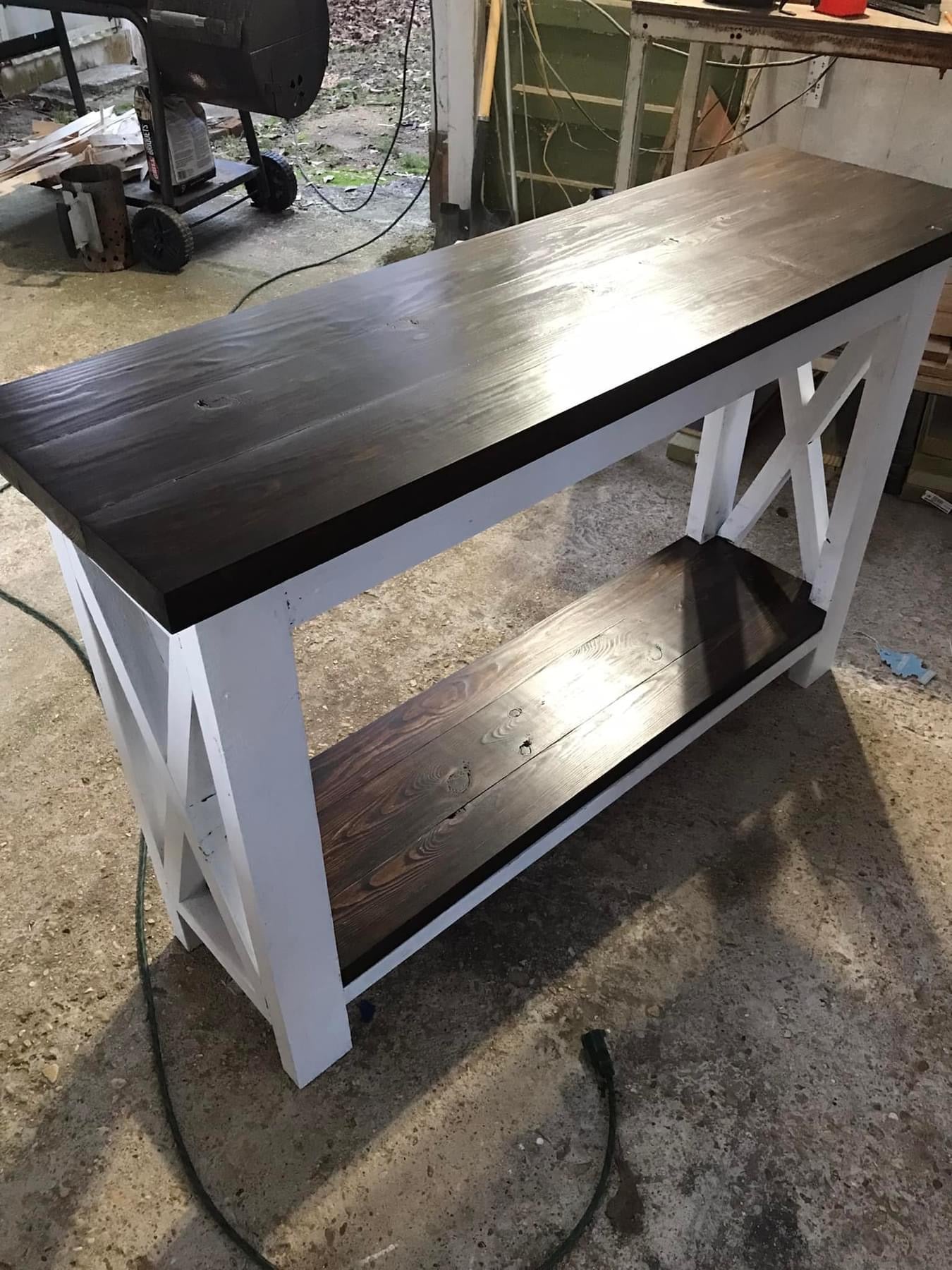 Farmhouse Sofa Table