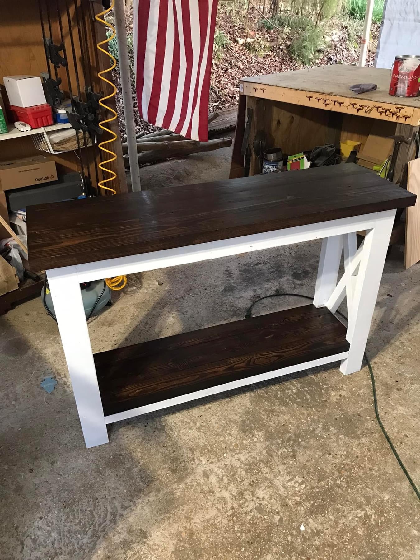 Farmhouse Sofa Table